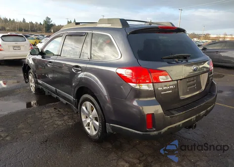 2012 Subaru Outback 3.6R Limited from USA, damaged, VIN 4S4BRDLC9C2239000